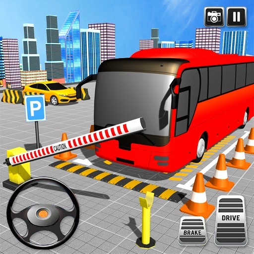 American Tourist Bus Simulator : Bus Parking 2019