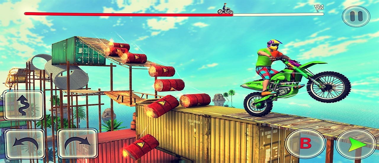 Bike Stunts Race Master Game 3D