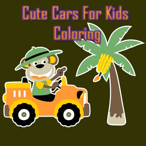 Cute Cars For Kids Coloring