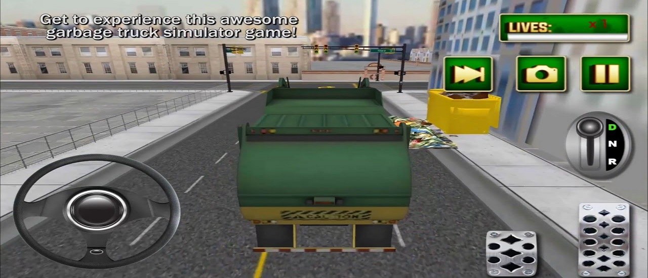 Garbage Truck Simulator : Recycling Driving Game