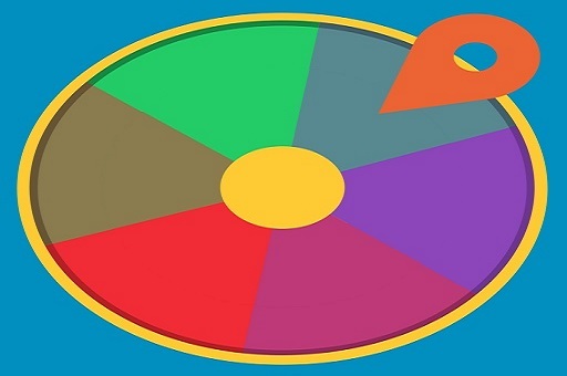 Rotating Wheel Game 2D