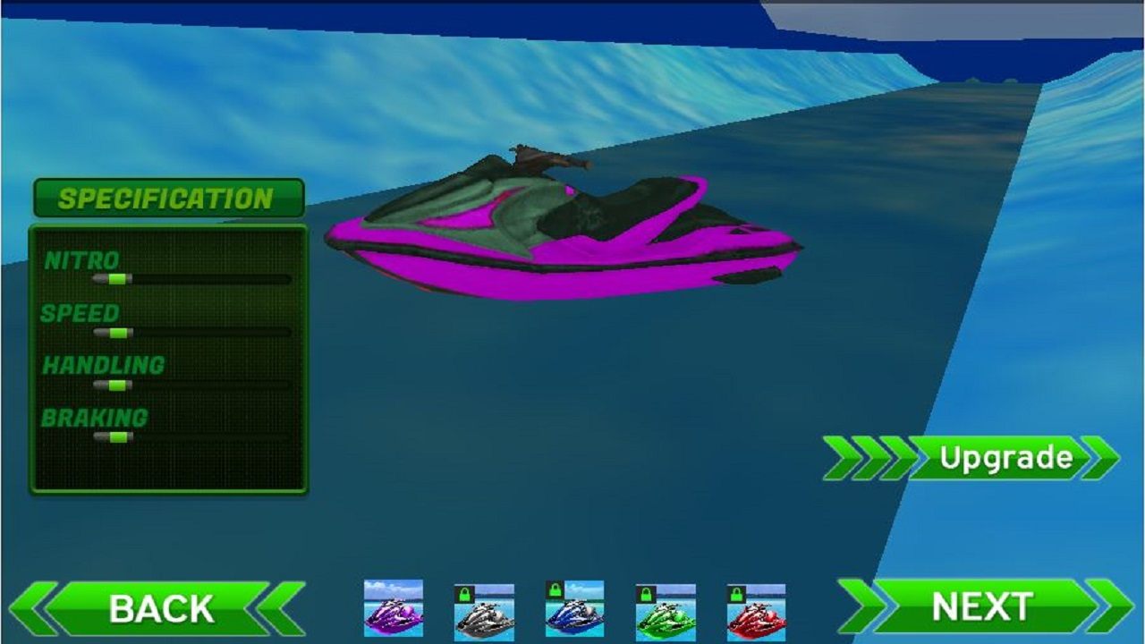 Water Slide Jet Boat Race 3D